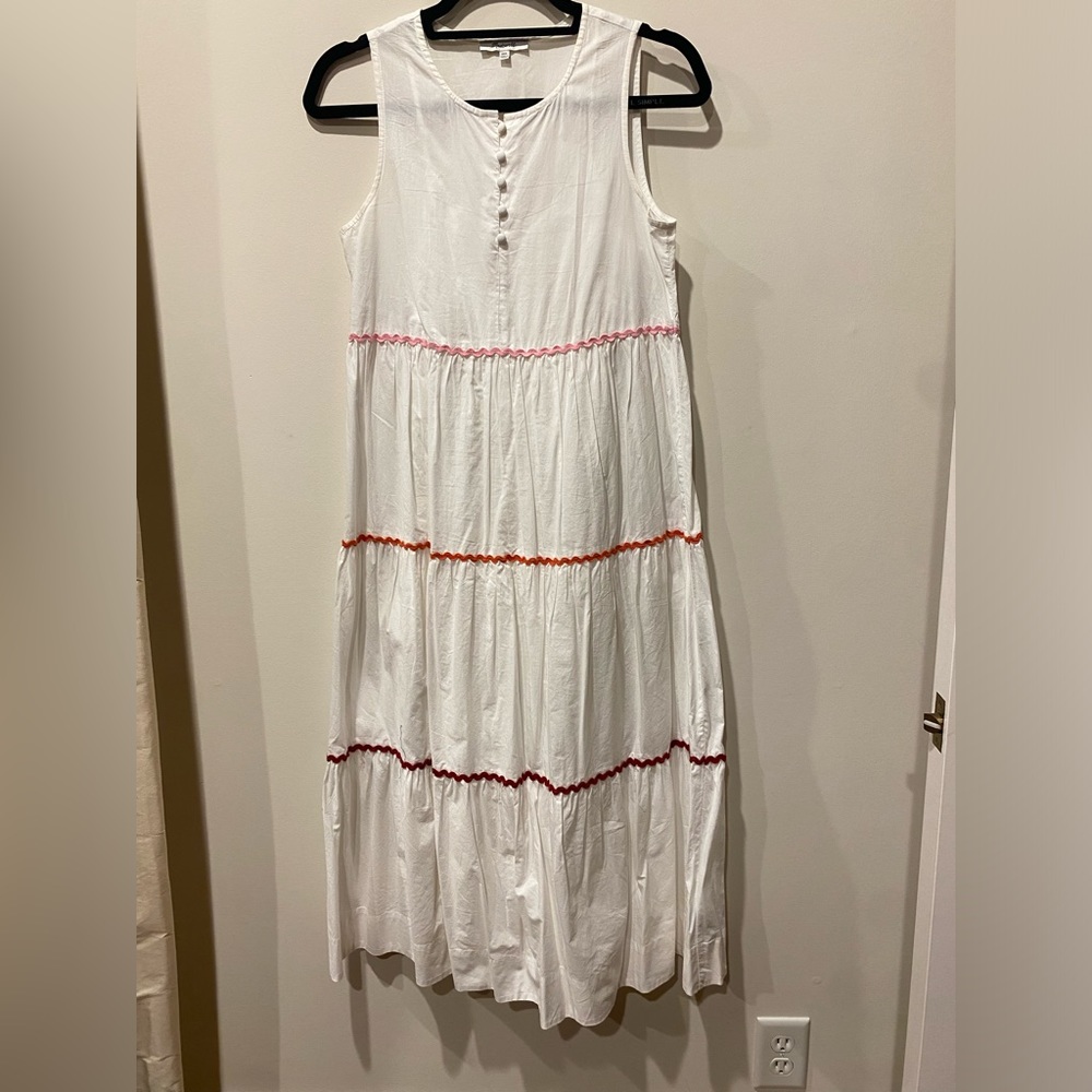 Madewell tiered dress